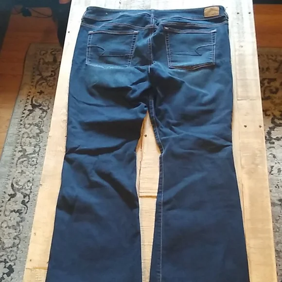 American Eagle Kick Boot Jeans - Size 18 Aeo Denim X - Picture 6 of 9